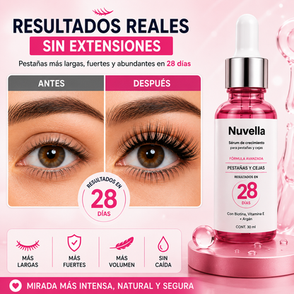 NUVELLA - SERUM DE PESTAÑAS Y CEJAS