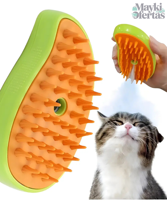 CEPILLO DE VAPOR PARA MASCOTAS 3 EN 1